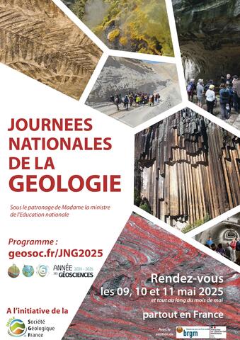 JNG 2025 Journées nationales de géologie 2025